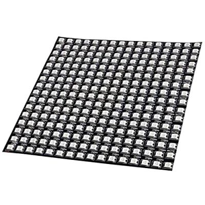 Abbildung von AZDelivery RGB Led Panel WS2812B 16x16 256 LEDs Flexibel Modul 5050SMD IC Einzeladressierbare Vollfarbfunktionen mit DC5V Kompatibel Raspberry Pi
