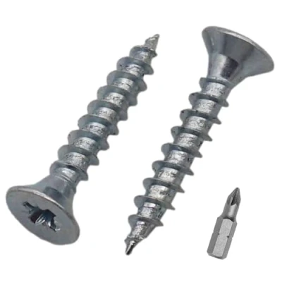 Abbildung von SKIR&#039;CO (100 Stück) Verzinkter Stahl 3,0 x 18 mm Holzschrauben, Pozidriv Senkkopf, Spanplattenschrauben, PZ Vollgewinde