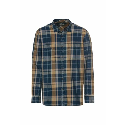 Abbildung von camel active KARO Hemd, Herren, Größe: XL, Night blue