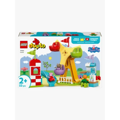 Abbildung von LEGO® Konstruktionsspielsteine »Jahrmarkt (10453), DUPLO Peppa Pig«, (53 St.), Made in Europe