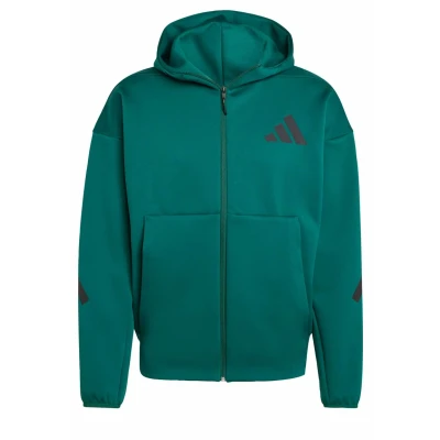 Abbildung von adidas Sportswear FULL Kapuzenpullover, Herren, Größe: XS, Collegiate green