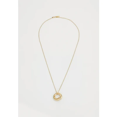 Abbildung von Calvin Klein Spiral Halskette goldcoloured, Damen, Größe: One Size, Gold coloured