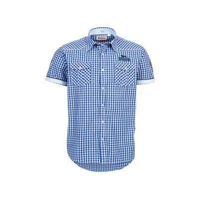 Abbildung von Lonsdale Berny Hemd, Herren, Größe: XL, Navy/ice
