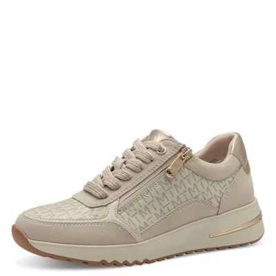 Abbildung von Marco Tozzi Sneaker low, Damen, Größe: 38, Cream comb Schuhe