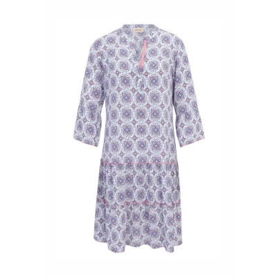 Abbildung von Cartoon Casual Freizeitkleid, Damen, Größe: 34, Blue apricot
