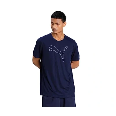 Abbildung von Puma Performance CAT Tshirt print, Herren, Größe: Small, Peacoat