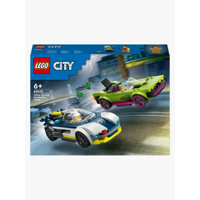 Abbildung von LEGO City 60415 Verfolgungsjagd mit Polizeiauto und Muscle Car