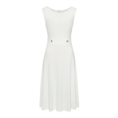 Abbildung von Lascana Freizeitkleid, Damen, Größe: 34, Weiß
