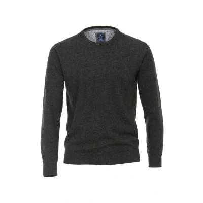 Abbildung von Redmond MIT Rundhals Ausschnitt IN Verschiedenen Strickpullover, Herren, Größe: XL, Anthrazit