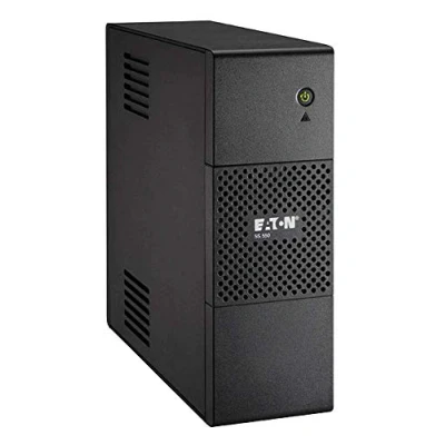 Abbildung von Eaton 5S 700 IEC USV Line Interaktiv Unterbrechungsfreie Stromversorgung 5S700I 700VA (6 Ausgänge C13 10A, Shutdown Software) Schwarz