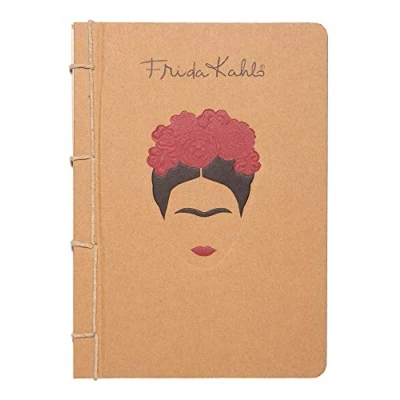 Abbildung von Grupo Erik Notizbuch Frida Kahlo Journal A5 mit Japanischer Bindung Umweltfreundliches Dotted Tagebuch für Erwachsene und Kinder