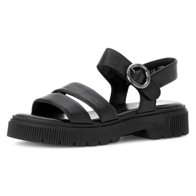 Abbildung von Gabor Plateausandalette, Damen, Größe: 37.5, Schwarz Schuhe