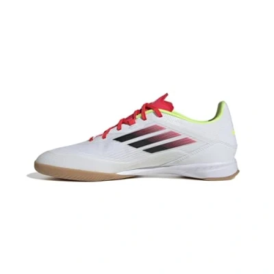 Abbildung von adidas Performance F50 League Indoor Fußballschuh Halle, Herren, Größe: 46 2/3, Footwear white/core black/solar yellow Schuhe