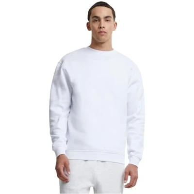 Abbildung von Urban Classics Herren Sweatshirt Crewneck Fleece Sweatshirt, lässiges für Männer, Loose Fit, erhältlich in vielen Farbvarianten, Größen S 5XL