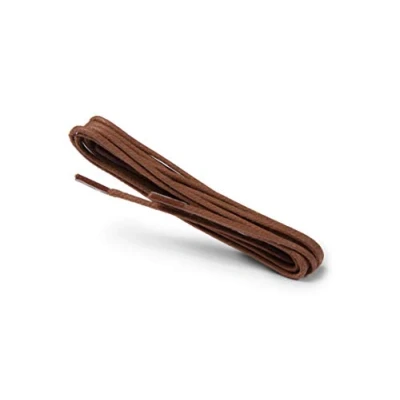 Abbildung von Kaps Runde, dünne Schnürsenkel, gewachst, 2 mm, aus Baumwolle für Freizeit Schuhe