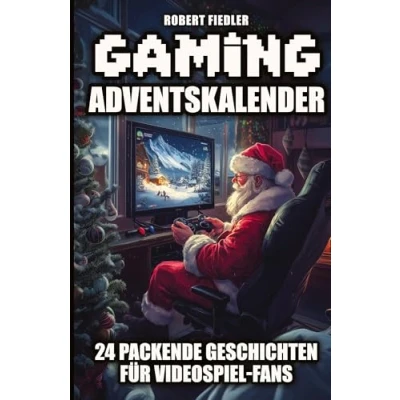 Abbildung von Gaming Adventskalender: 24 packende Geschichten für Videospiel Fans Das perfekte Geschenk Gamer, die Abenteuer und Innovation lieben