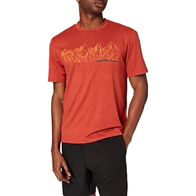 Abbildung von Killtec Herren Funktions T Shirt Lilleo MN TSHRT C, rost, M, 36666 000