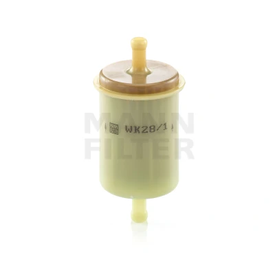 Abbildung von MANN FILTER WK 28/1 Kraftstofffilter Leitungsfilter 8 6 PEUGEOT: 205 Convertible, II Hatchback, 309 FIAT: Panda I Hatchback