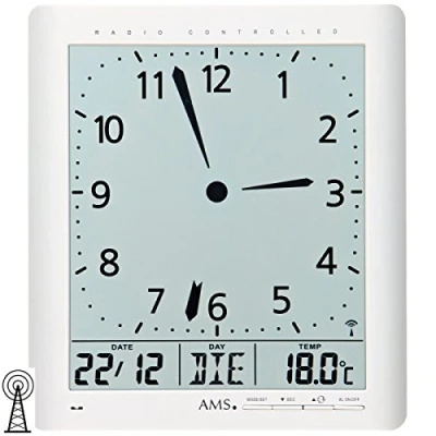 Abbildung von AMS 5896 Wanduhr Design