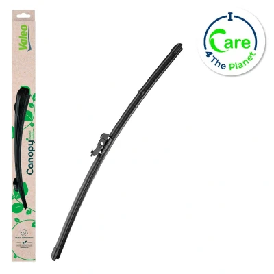 Abbildung von Scheibenwischer Valeo Canopy 583946 475mm Flachbalkenwischblatt, Wischgummi aus &gt;80 % nachhaltigen Materialien VOLKSWAGEN: Golf 5, Polo IV Hatchback