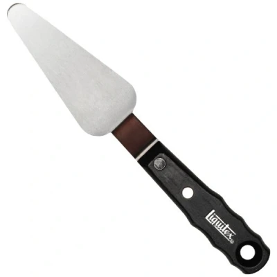 Abbildung von Liquitex 109911 Professional Malmesser mit einer gebürsteten rostfreien Metallklinge für Acrylfarben oder Ölfarben XXL Nr.11