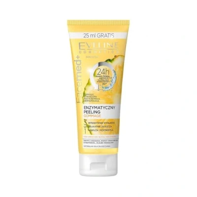 Abbildung von Eveline Cosmetics Facemed+ Enzym Gommage Peeling Innovative französische Technik mit Ananasenzymen &amp; AHA für strahlende Haut, 75 ML
