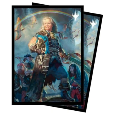 Abbildung von Ultra Pro The Lost Caverns of Ixalan 100ct Deck Protector Sleeves Admiral Brass, Unsinkable for Magic: Gathering, Protect MTG Cards from Scuffs &amp; Scratches, Standard Size Card Sleeve
