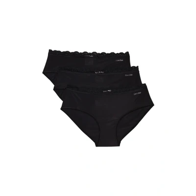 Abbildung von Calvin Klein Underwear Hipster 3 PACK Slip, Damen, Größe: XL, Black