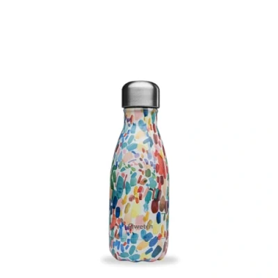 Abbildung von QWETCH Isothermische Originals Flasche Arty 260ml Nomadische Edelstahlflasche 24h Kalt und 12h Warm Wasserdicht, BPA frei &amp; wiederverwendbar