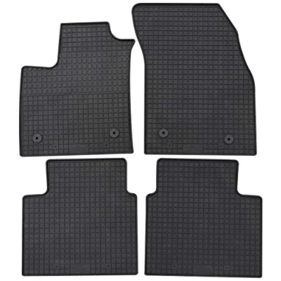 Abbildung von Petex 32510 Fußmattensatz Gummi vorne und hinten 4 schwarz FORD: Focus Mk4 Turnier