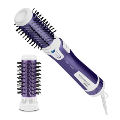 Abbildung von Rowenta CF9530 Rotierende Warmluftbürste Brush Activ Volume &amp; Shine Keramikbeschichtung 3 Geschwindigkeitsstufen und Kaltstufe Violett