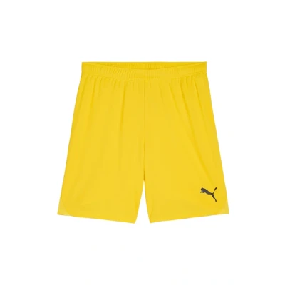 Abbildung von PUMA teamGOAL Shorts, Unisex Erwachsene Gestrickte Faster Yellow Black, 705752