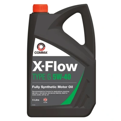 Abbildung von Comma X Flow G 5W 40 5l Motoröl XFG5L VOLKSWAGEN: Golf 4, 5, 7, AUDI: Q3, A4 B8 Avant, A6 C6 KIA: cee‘d II Hatchback, Sportage III