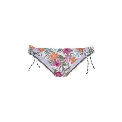 Abbildung von Venice Beach LOCH Bikinihose, Damen, Größe: 40, Weiß bedruckt