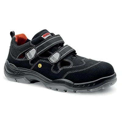 Abbildung von ELTEN Sicherheitsschuhe SCOTT ESD S1, Damen und Herren, Textil, Kunststoffkappe (leichter als Stahlkappe), leicht, sportlich, Schwarz, Größe: 38