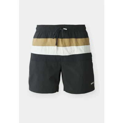 Abbildung von BOSS Louis Badeshorts, Herren, Größe: XL, Dark grey