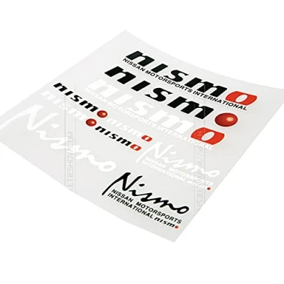 Abbildung von ofustar PVC Auto Autoaufkleber Kompatibel mit Nissan kapitel nismo