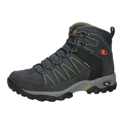 Abbildung von Brütting Unisex Mount Pinos High Trekkingsstiefel, Anthrazit/Grün/Orange, 36 EU