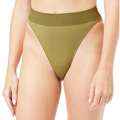 Abbildung von Sloggi EVER Infused HIGH LEG Slip, Damen, Größe: Medium, Martini olive