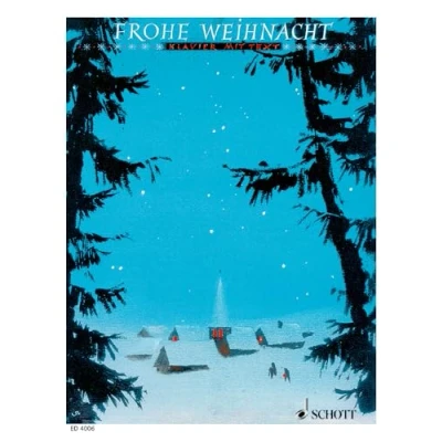 Abbildung von Frohe Weihnacht: Eine Sammlung von 40 der bekanntesten Weihnachtslieder. Klavier.