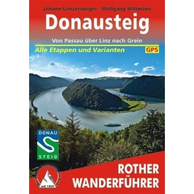 Abbildung von Donausteig: Von Passau über Linz nach Grein. Alle Etappen und Varianten. Mit GPS Tracks (Rother Wanderführer)