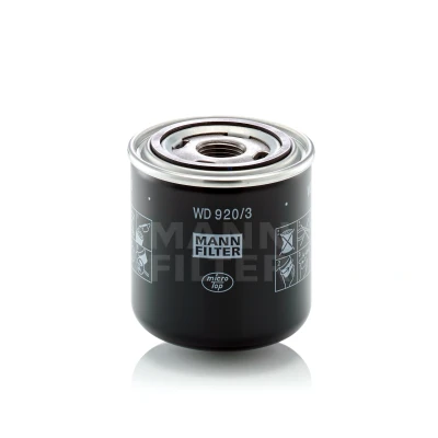 Abbildung von MANN FILTER WD 920/3 Getriebeölfilter mit einem Rücklaufsperrventil