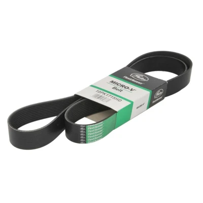 Abbildung von GATES 10PK1715HD Keilrippenriemen 1715 10 Polyester, EPDM (Ethylen Propylen Dien Kautschuk)