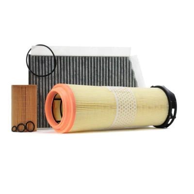 Abbildung von MAPCO 68890 Filter Satz Aktivkohlefilter dreiteilig MERCEDES BENZ: C Class Saloon