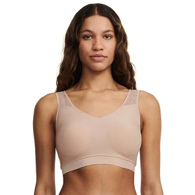 Abbildung von Chantelle Damen Softstretch Uw Sg Sans A. Padded Top Lace Full Coverage Bra, Beige Dore, XL/2XL EU