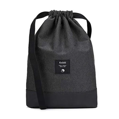 Abbildung von KALIDI Beutel Rucksack Kordelzug Turnbeutel Daypack Gymsack Gym Bag Sportbeutel für Damen &amp; Herren mit Innentasche 11 Liter Sport, Reisen und City