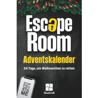 Abbildung von Der Escape Room Adventskalender: Ein Adventskrimi zum Lösen 24 Tage, um Weihnachten zu retten Rätsel Adventskalender für Erwachsene