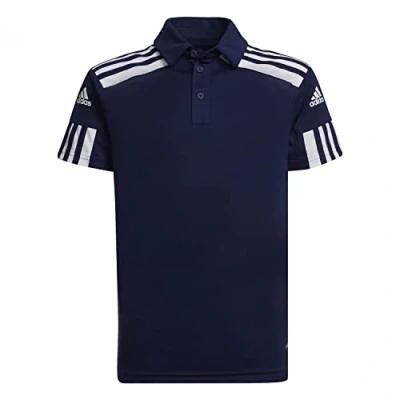 Abbildung von adidas Performance Fussball Teamsport Poloshirt für Kinder, Größe: 116, Blauweiss