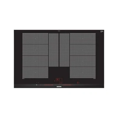 Abbildung von Siemens EX875LYC1E iQ700 Induktionskochfeld (autark), 80 cm breit, varioInduktion Plus freie Platzwahl, power Move voreingestellte Leistungsstufen, powerBoost schnelleres Kochen