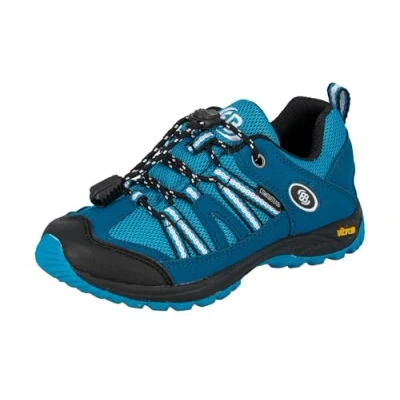 Abbildung von Brütting Unisex Kinder Ohio Low Trekking &amp; Wanderhalbschuhe, Blau Weiß, 36 EU